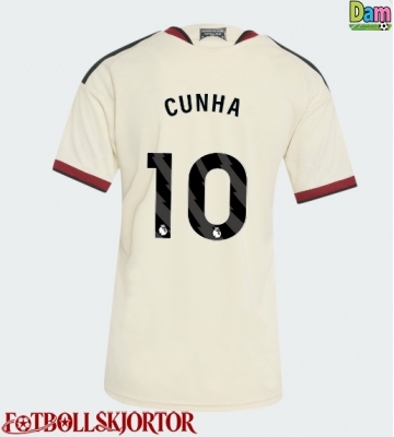 Manchester United Matheus Cunha #10 Tredjetröja Dam 2026-27 Kortärmad